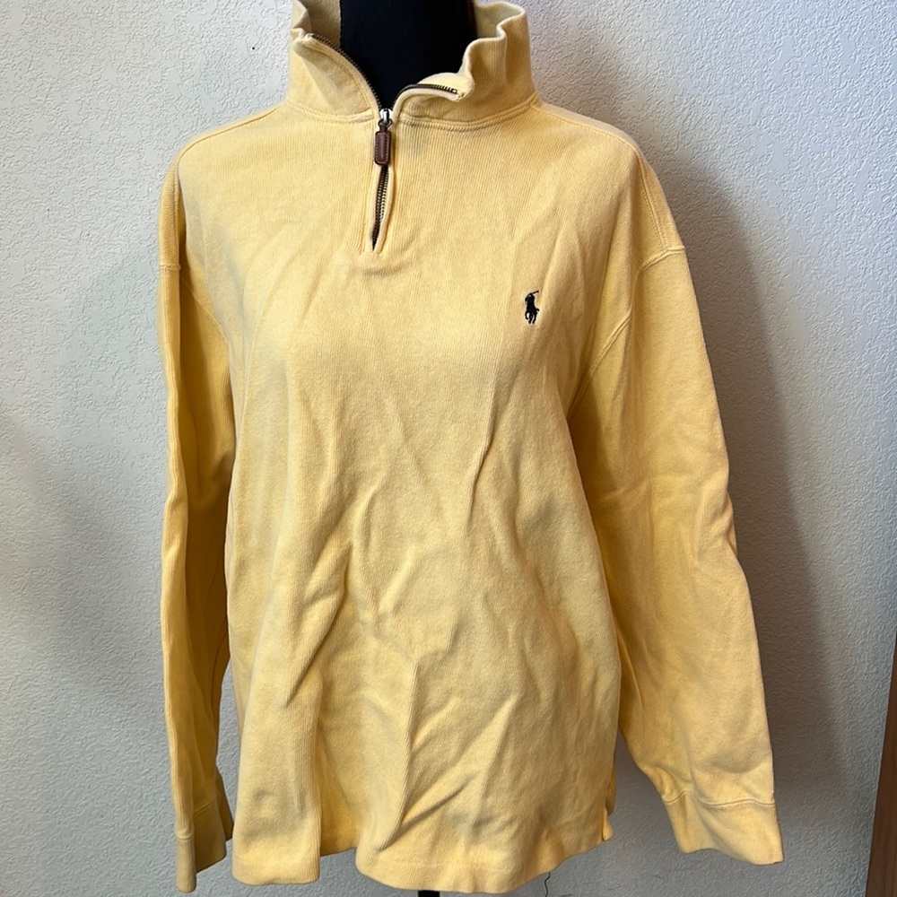 Polo Ralph Lauren Yellow Quarter Zip